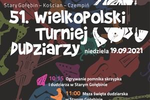 51. Wielkopolski Turniej Dudziarzy - plakat informacyjny (photo)